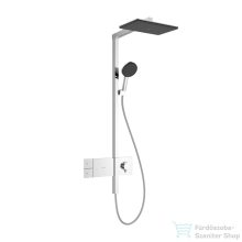   Hansgrohe RAINDANCE ALIVE Q Puro Showerpipe 210/340 1 jet termosztátos zuhanyrendszer, króm 24580000