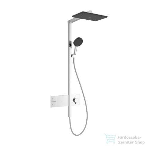 Hansgrohe RAINDANCE ALIVE Q Puro Showerpipe 210/340 1 jet termosztátos zuhanyrendszer, króm 24580000