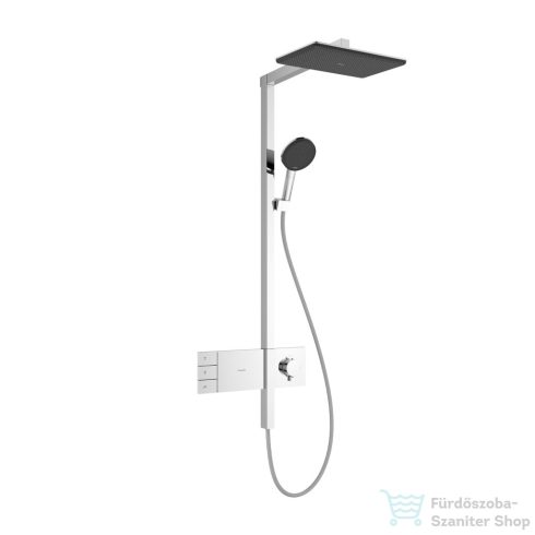 Hansgrohe RAINDANCE ALIVE Q Puro Showerpipe 210/340 2 jet termosztátos zuhanyrendszer, króm 24590000