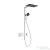 Hansgrohe RAINDANCE ALIVE Q Puro Showerpipe 210/340 2 jet termosztátos zuhanyrendszer, króm 24590000