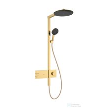   Hansgrohe RAINDANCE ALIVE S EcoSmart 2 jet termosztátos zuhanyrendszer, polírozott arany hatású 24596990