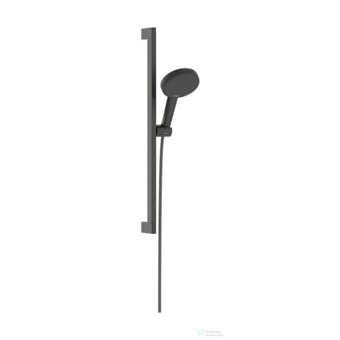 Hansgrohe Raindance ALIVE Select S zuhanyszett 66,3 cm-es rúddal, szálcsiszolt fekete króm 24600340