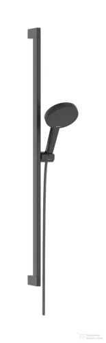 Hansgrohe Raindance ALIVE Select S zuhanyszett 95,3 cm-es rúddal, szálcsiszolt fekete króm 24601340