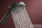 Hansgrohe Raindance ALIVE Select S zuhanyszett 95,3 cm-es rúddal, szálcsiszolt fekete króm 24601340