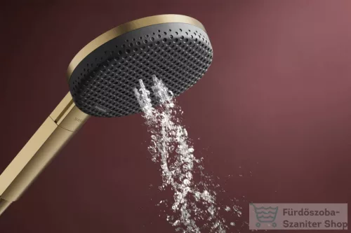 Hansgrohe Raindance ALIVE Select S 125 Ecosmart zuhanyszett 71,8 cm-es rúddal, szálcsiszolt bronz 24602140