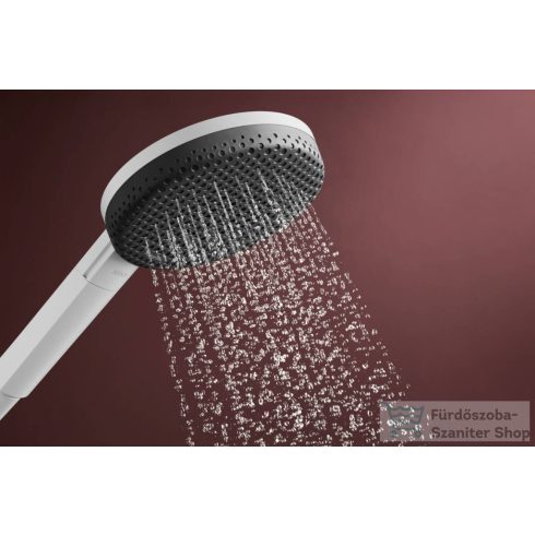 Hansgrohe Raindance ALIVE Select S 125 Ecosmart zuhanyszett 100,8 cm-es rúddal, matt fehér 24603700