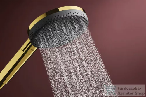 Hansgrohe Raindance ALIVE Select S 125 Ecosmart zuhanyszett 71,8 cm-es rúddal, polírozott arany hatású 24602990