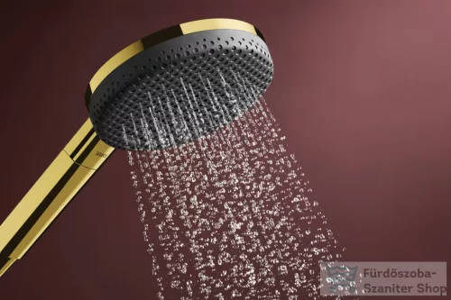 Hansgrohe Raindance ALIVE Select S 125 Ecosmart zuhanyszett 71,8 cm-es rúddal, polírozott arany hatású 24602990