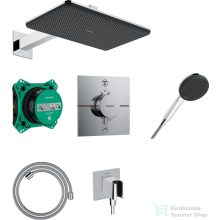   Hansgrohe RAINDANCE ALIVE Q komplett falsík alatti termosztátos zuhanyrendszer, króm 24620000 