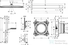 Hansgrohe RAINDANCE ALIVE S falsík alatti termosztátos zuhanyrendszer, kiegészítőkkel, szálcsiszolt bronz 24622140