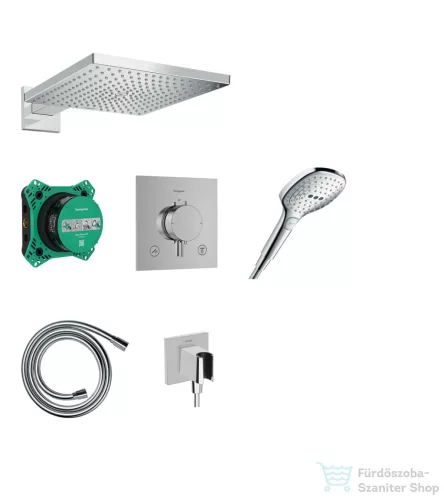 Hansgrohe RANIDANCE E termosztátos falsík alatti zuhanyrendszer, króm 24623000