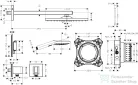 Hansgrohe RANIDANCE E termosztátos falsík alatti zuhanyrendszer, króm 24623000