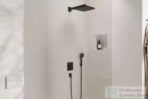 Hansgrohe PULSIFY E termosztátos falsík alatti zuhanyrendszer, matt fekete 24625670