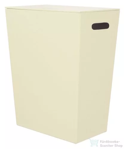 Sapho ECO PELLE szennyeskosár, Krémszín, 43x26x48 cm 2462CR