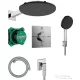Hansgrohe RAINDANCE ALIVE S 300 komplett falsík alatti termosztátos zuhanyrendszer, króm 24630000