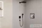 Hansgrohe RAINDANCE ALIVE S 300 komplett falsík alatti termosztátos zuhanyrendszer, matt fekete 24630670