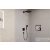 Hansgrohe RAINDANCE ALIVE S 300 komplett falsík alatti termosztátos zuhanyrendszer, matt fekete 24630670