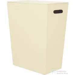   Sapho ECO PELLE szennyeskosár, Krémszín, 47x30x60 cm 2463CR