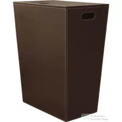 Sapho ECO PELLE szennyeskosár, Barna 47x30x60 cm 2463DB
