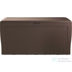Curver Samoa műrattan kerti tároló 270L barna 246962