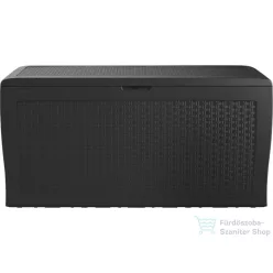 Curver Samoa műrattan kerti tároló 270L antracit 246963