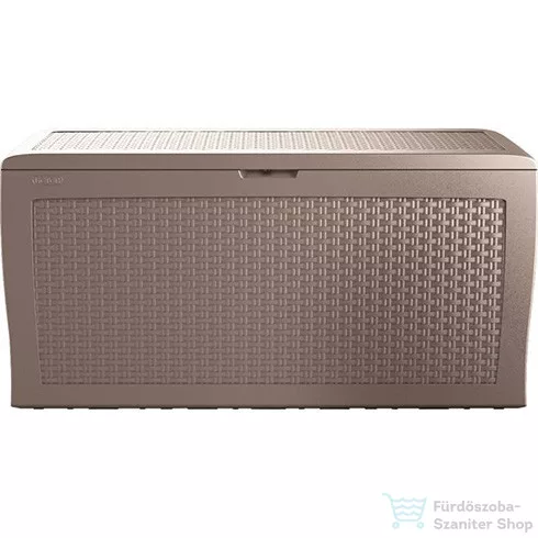 Curver Samoa műrattan kerti tároló 270L cappuccino 247468