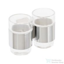 Tiger Nomad dupla pohártartó, fényes króm 2477.3.03.46