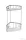 Sapho GEDY SMART Sarokpolc 200x325x151 mm, króm 2482