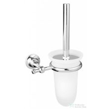   Bugnatese COMPLEMENTI Fali wc-kefetartó matt üveg betéttel króm színben 24825