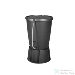   Curver Indigo water butt műanyag esővíz tároló 220L grafit tömlővel