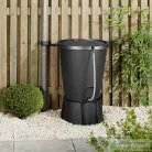 Curver Indigo water butt műanyag esővíz tároló 220L grafit tömlővel
