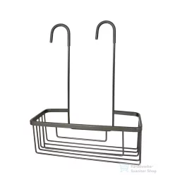   Sapho SMART rácsos polc zuhanyzóba, 300x375x120 mm, gun metal (248981)