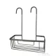 Sapho SMART rácsos polc zuhanyzóba, 300x375x120 mm, gun metal (248981)
