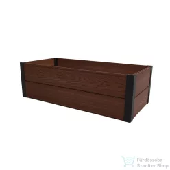 Curver Maple magasított virágágyás barna 249297