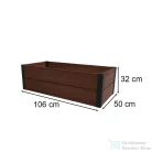Curver Maple magasított virágágyás barna 249297