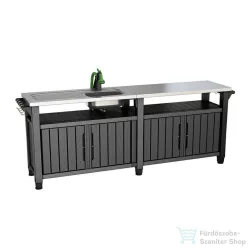 Curver Unity Chef műanyag kerti grill asztal 249459