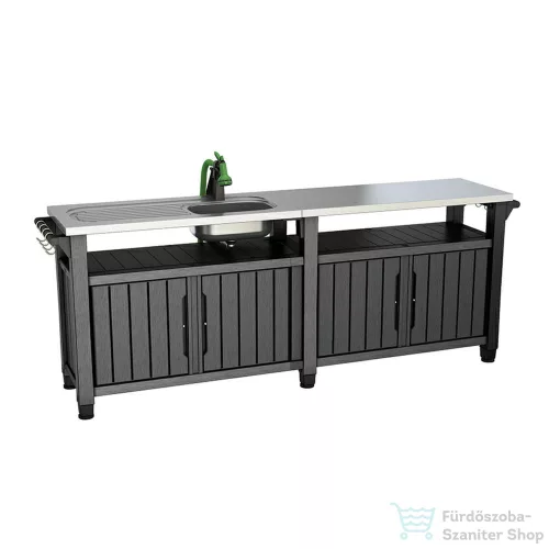Curver Unity Chef műanyag kerti grill asztal 249459