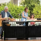 Curver Unity Chef műanyag kerti grill asztal 249459
