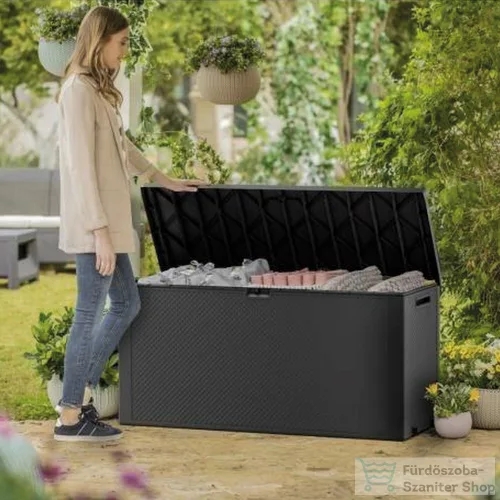 Curver Emily 270L műanyag kerti tároló antracit 249722