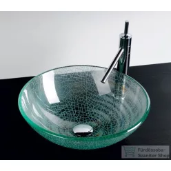 Sapho BEAUTY ICE üvegmosdó 42x42x14 cm 2501-04