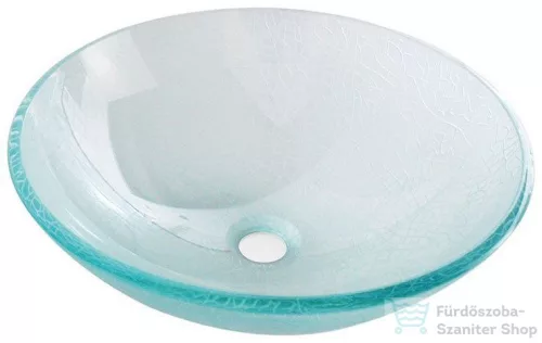 Sapho BEAUTY ICE üvegmosdó 42x42x14 cm 2501-04