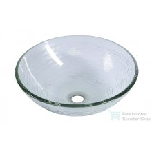 Sapho BEAUTY RIPPLE üveg mosdó, átmérőr 42 cm  2501-18