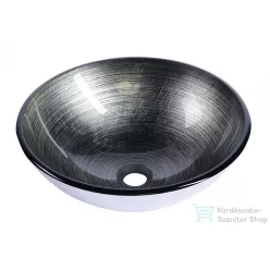 Sapho BEAUTY DAMAR üveg mosdó, átmérő 42 cm  2501-20