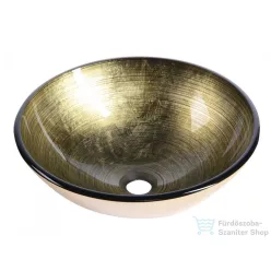 Sapho BEAUTY FIANNA üveg mosdó, átmérő 42 cm  2501-21