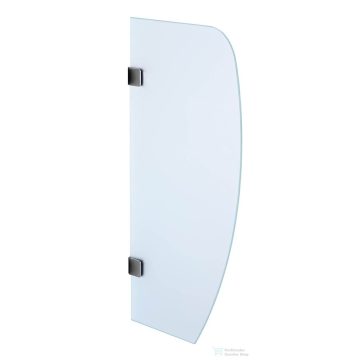 Sapho Piszoár válaszfal 40x80 cm, matt üveg  2502-05