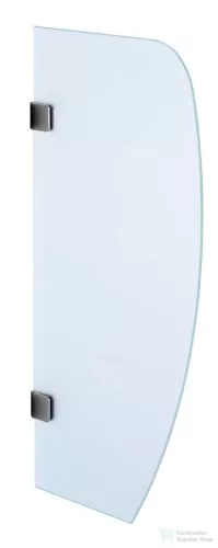 Sapho Piszoár válaszfal 40x80 cm, matt üveg  2502-05