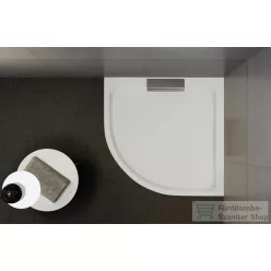   Wasserburg PETRA 90x90 Öntött műmárvány zuhanytálca, íves 2503-90