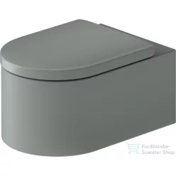   Duravit VITRIUM fali WC ülőke nélkül, fényes fehér/matt világosszürke 250409FD00