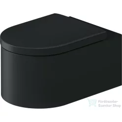   Duravit VITRIUM fali WC ülőke nélkül, fényes fehér/matt sötétszürke 250409FE00