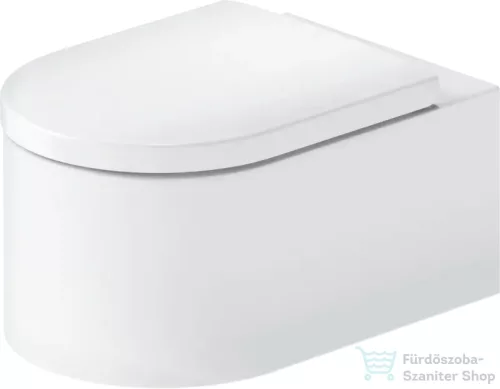 Duravit VITRIUM fali WC ülőke nélkül, fényes/matt fehér 250409FF00